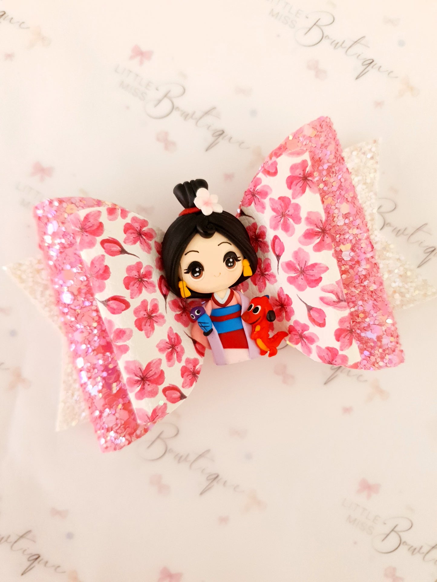 Luxe Mulan Inspired Clay Bow