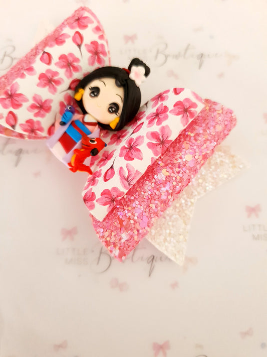 Luxe Mulan Inspired Clay Bow