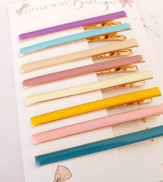 Slim Fringe Clips 8pk