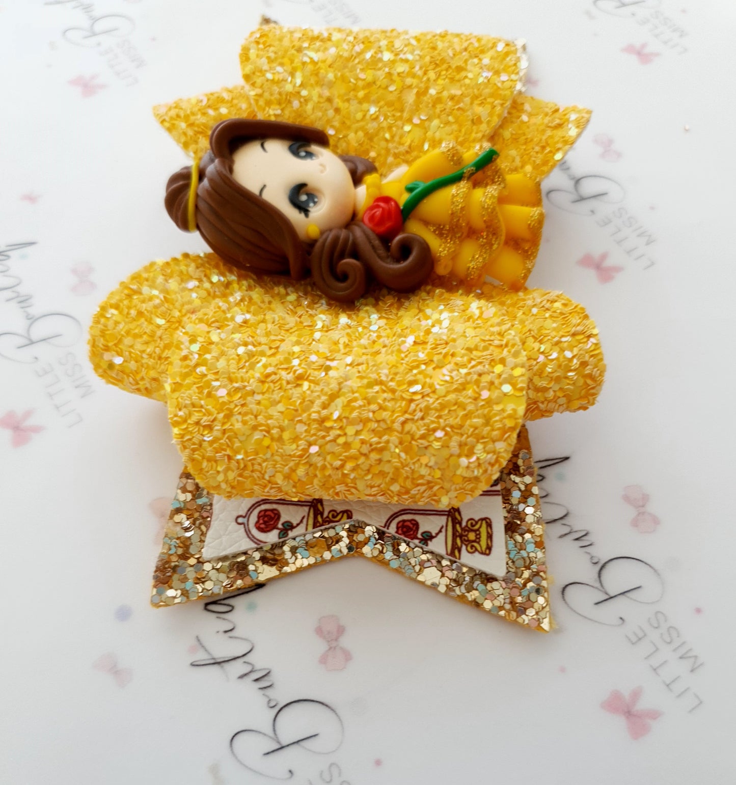 Luxe Belle Inspired Clay Bow