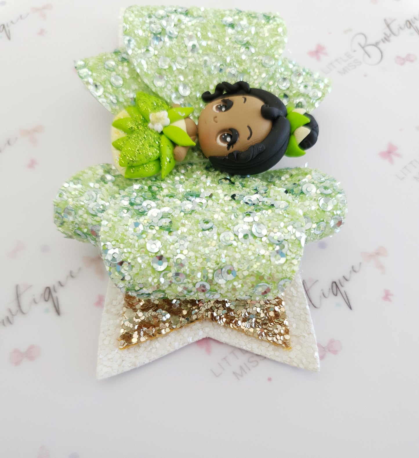 Tiana Inspired Bow