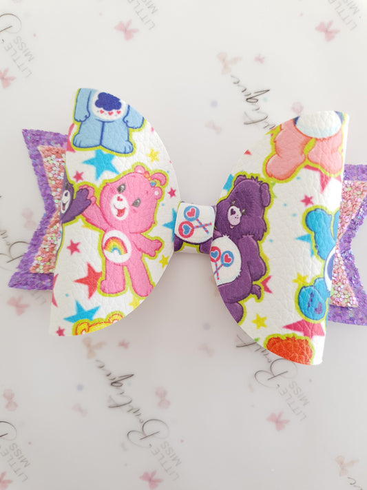 Care Bears Faux Leather Bow
