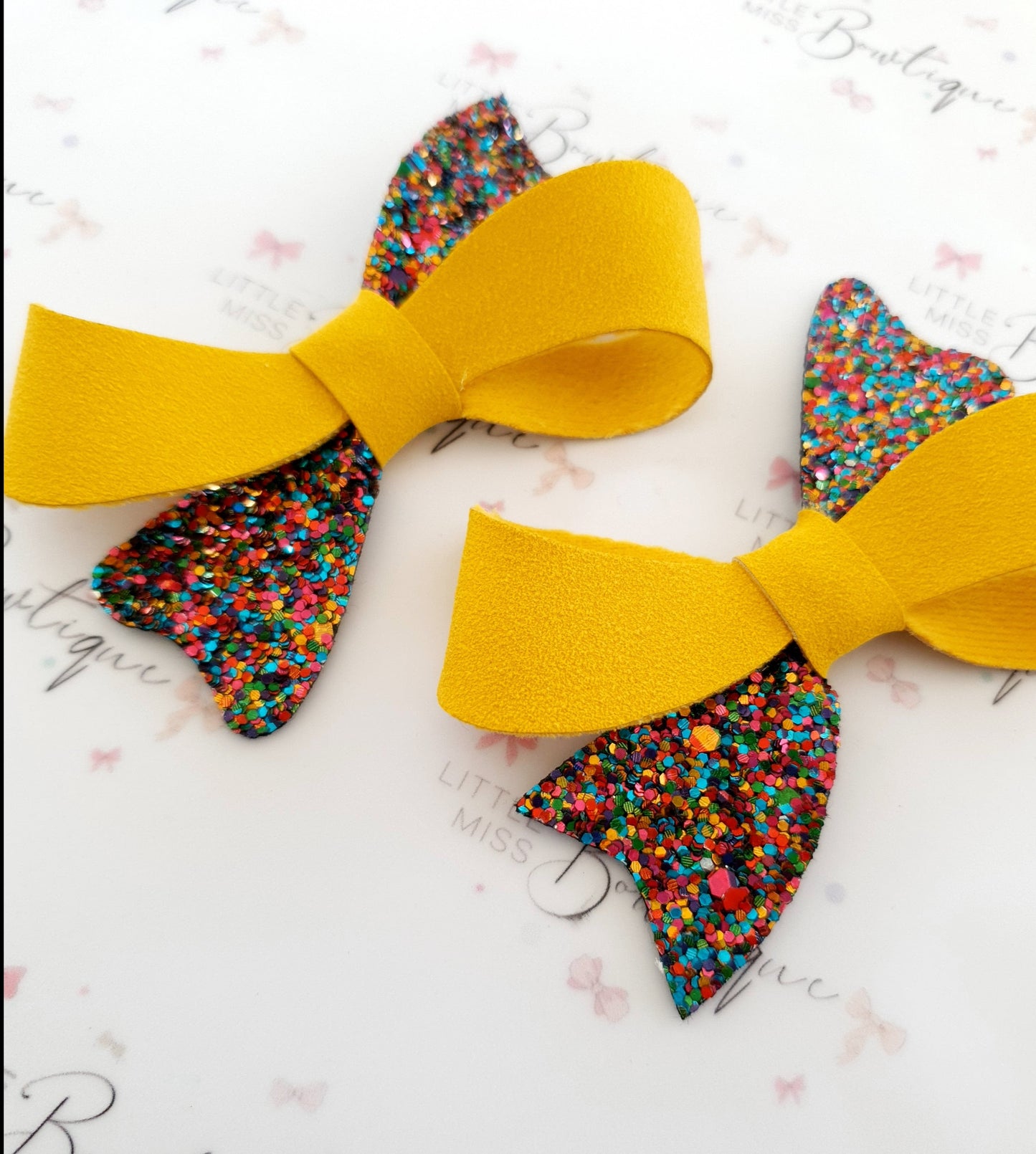 Autumn Breeze Mustard Sophia Bow