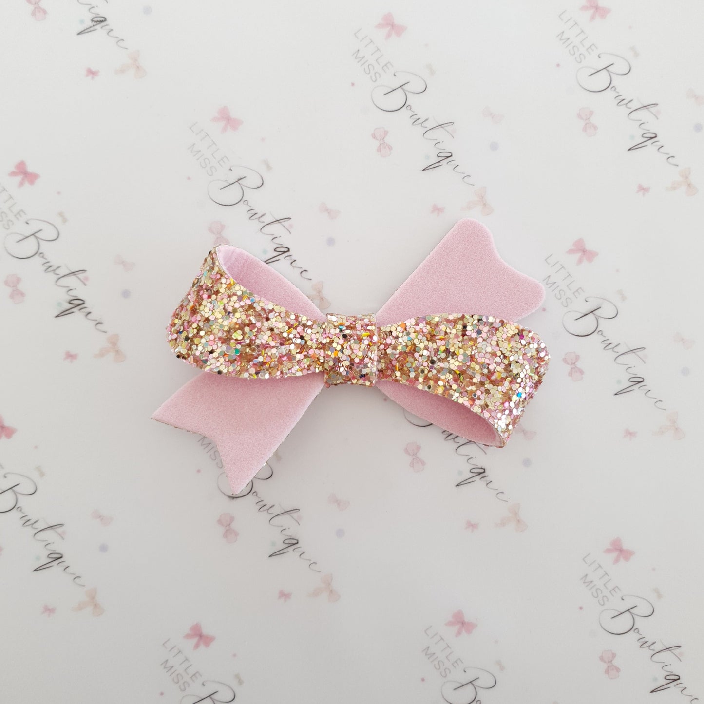Pink Sparkles Sophia Bow