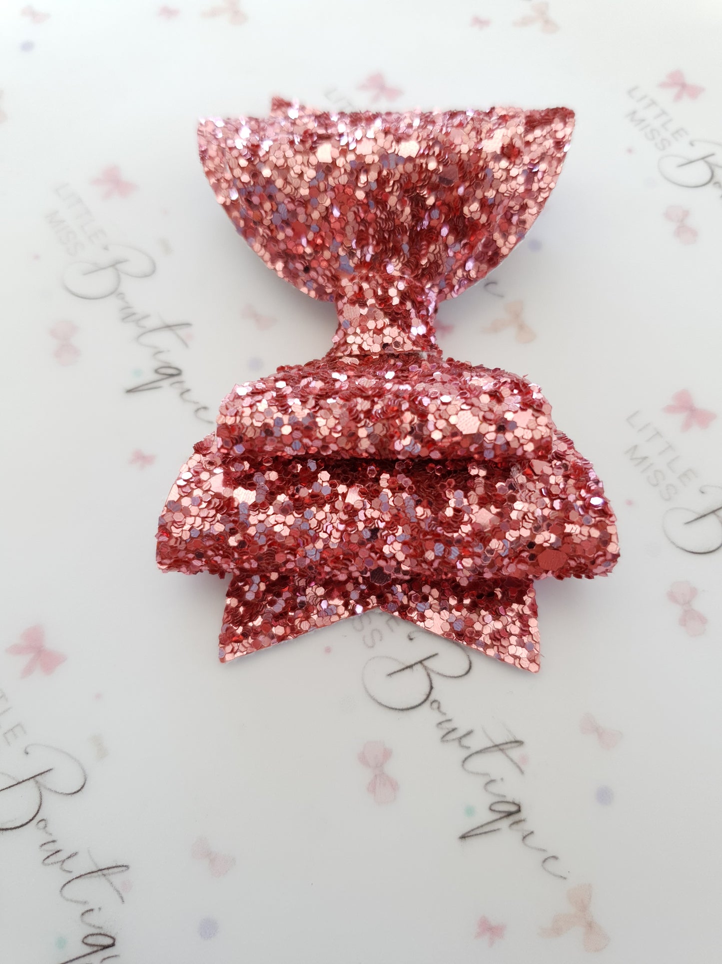 Deluxe Double Glitter Bows