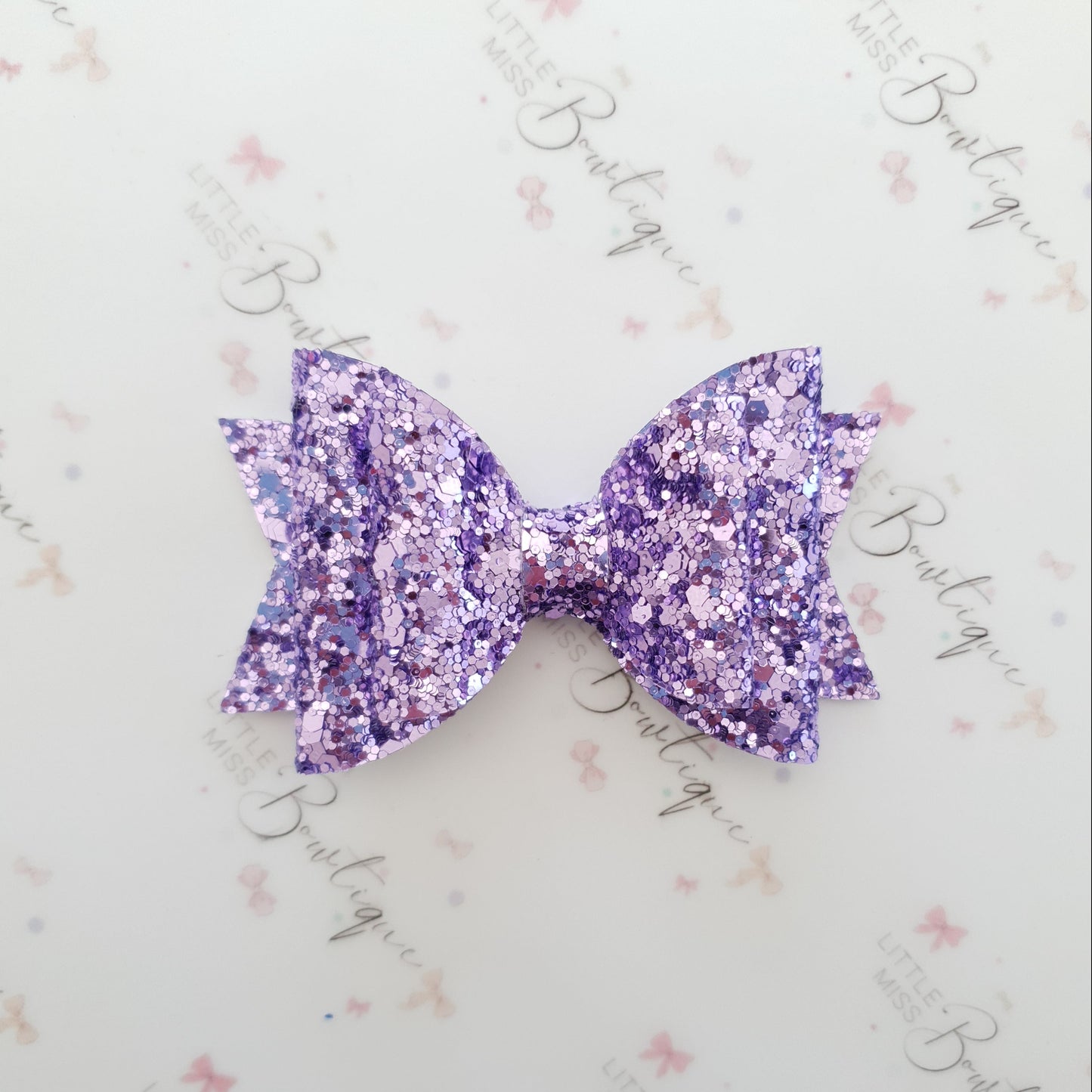 Deluxe Double Glitter Bows