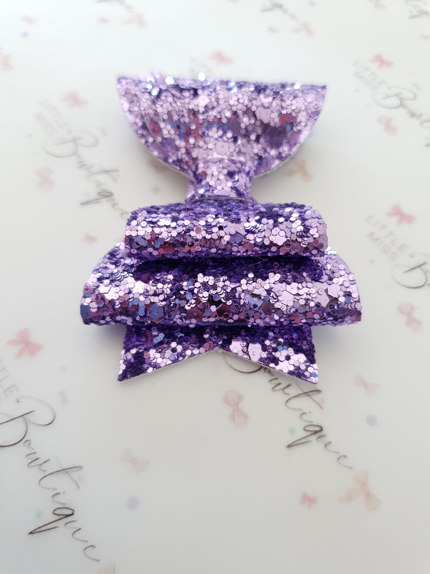 Deluxe Double Glitter Bows