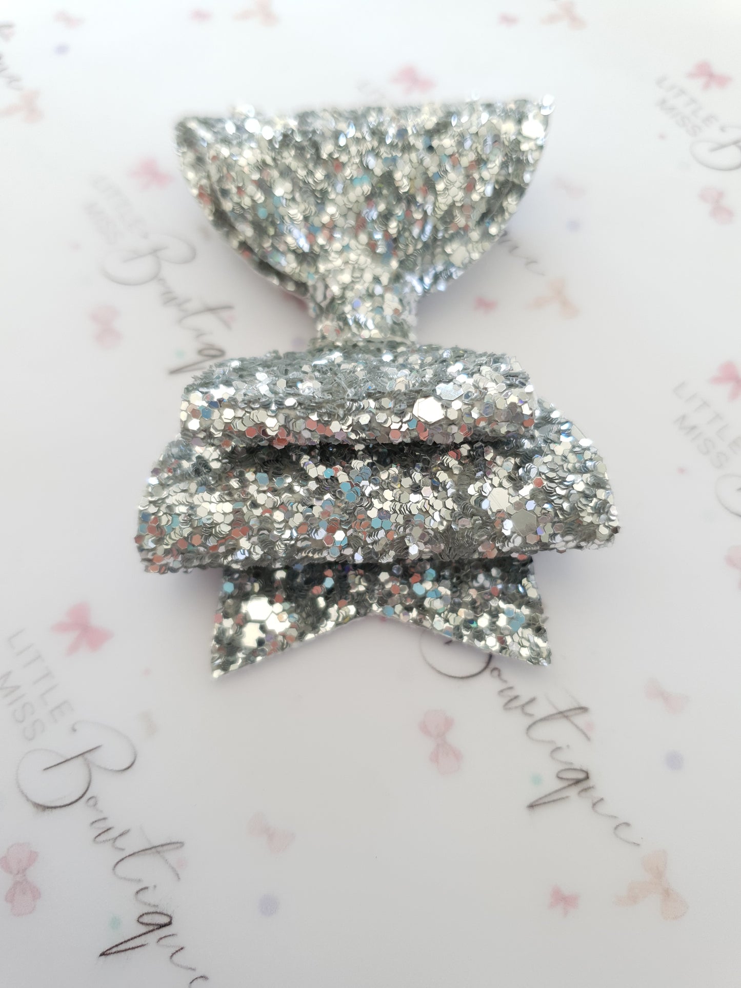 Deluxe Double Glitter Bows