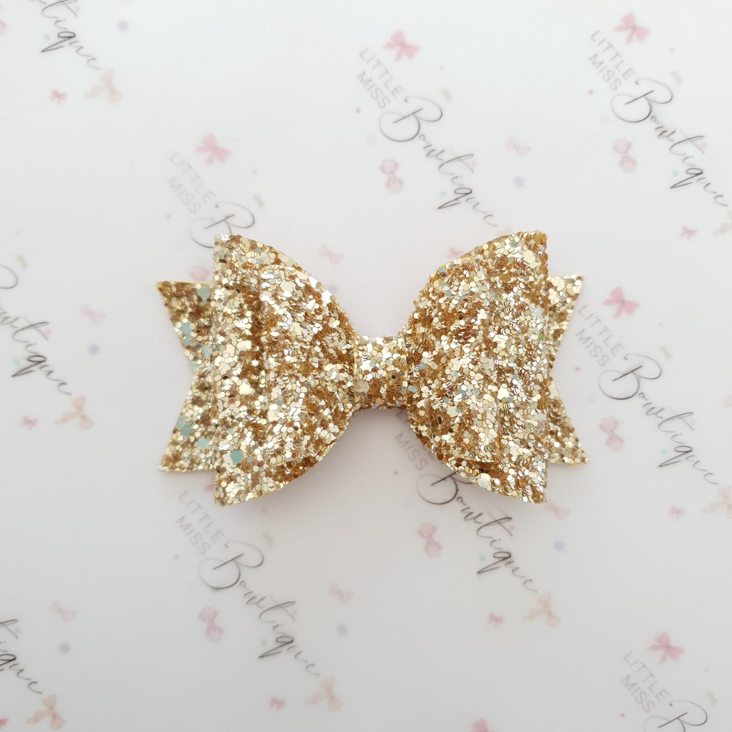 Deluxe Double Glitter Bows