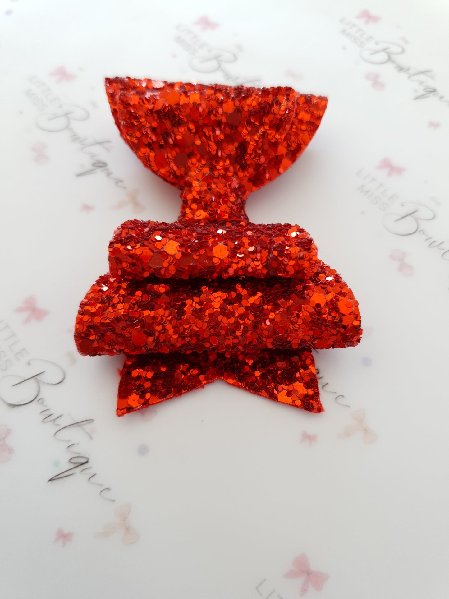 Deluxe Double Glitter Bows