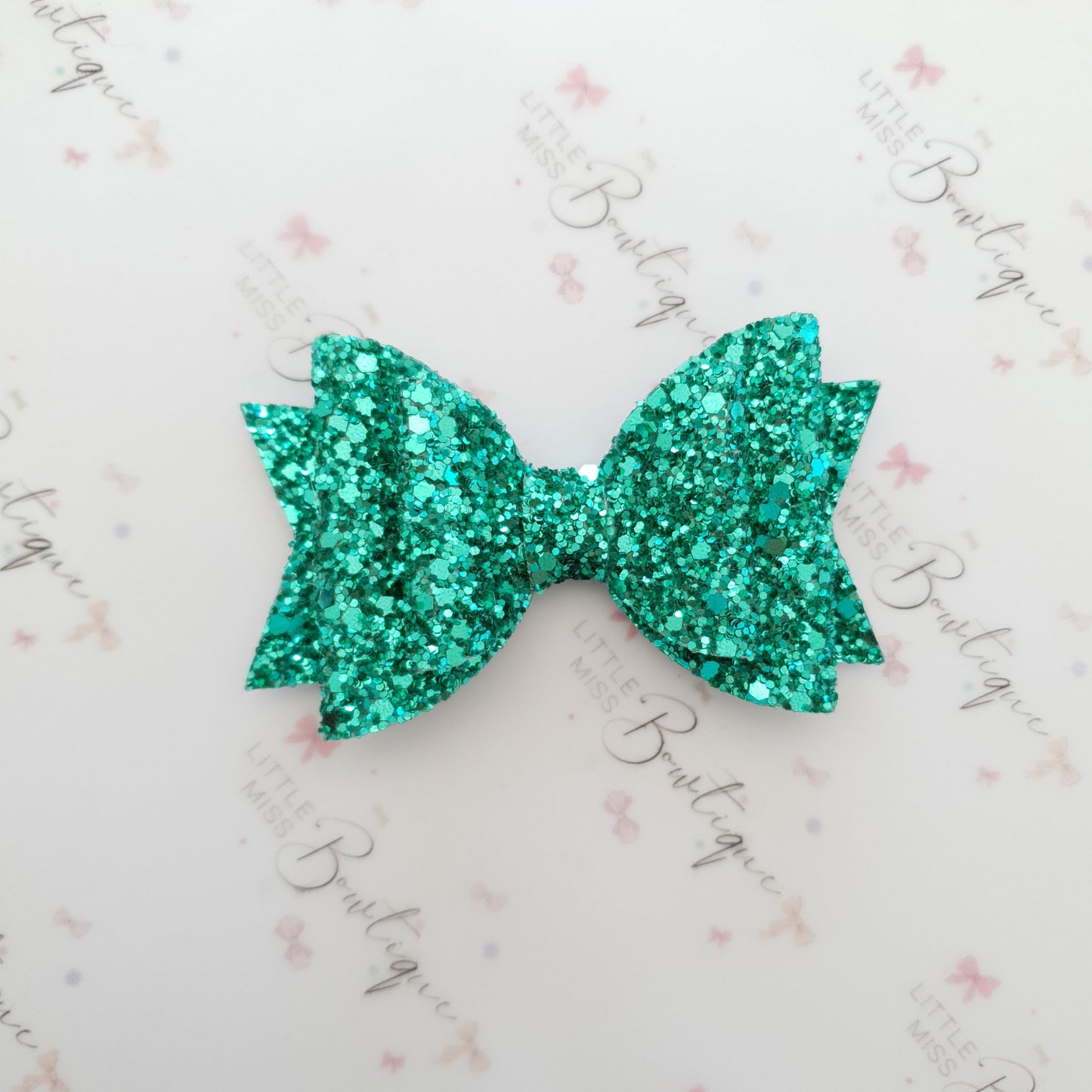 Deluxe Double Glitter Bows