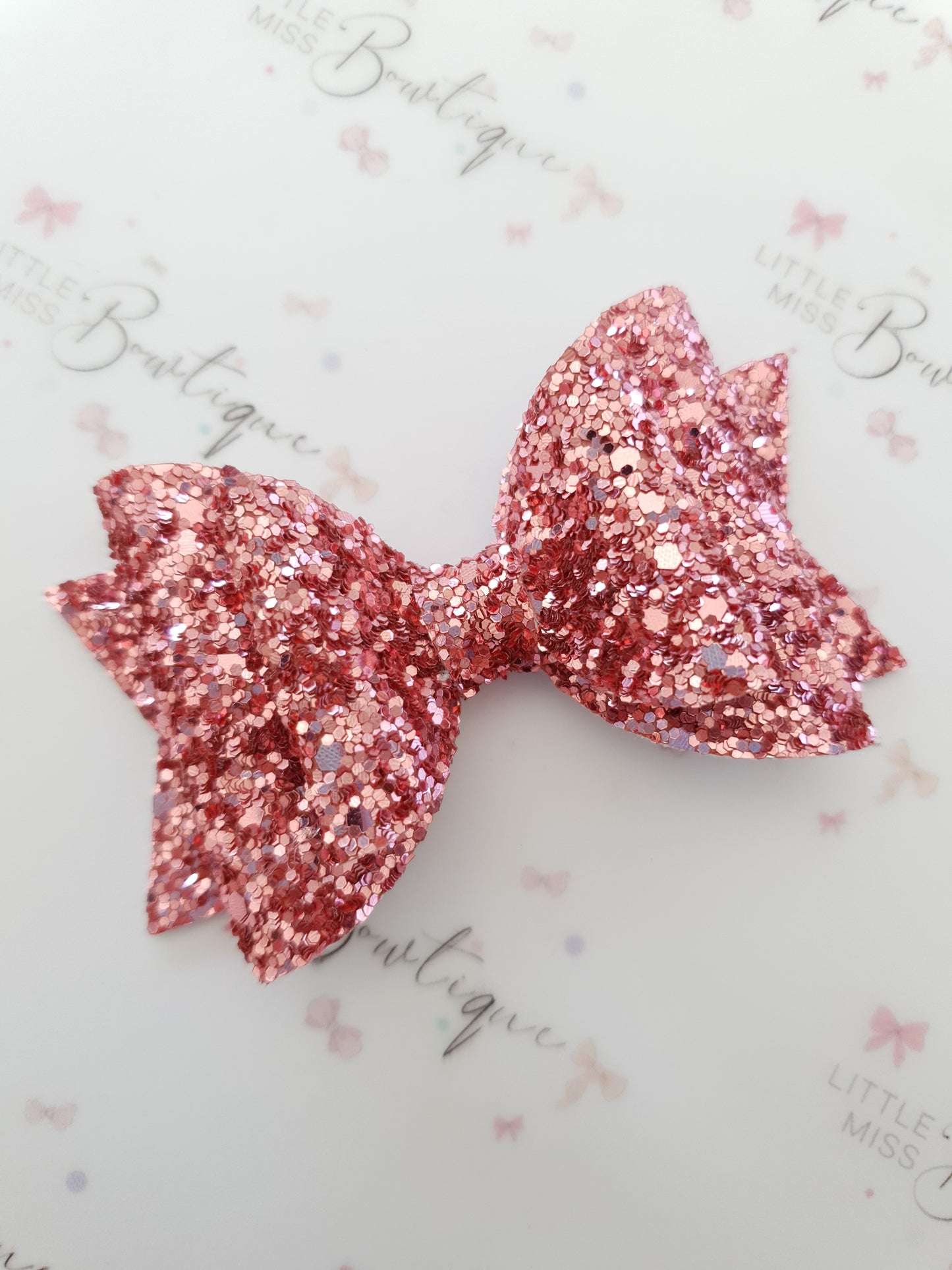 Deluxe Double Glitter Bows