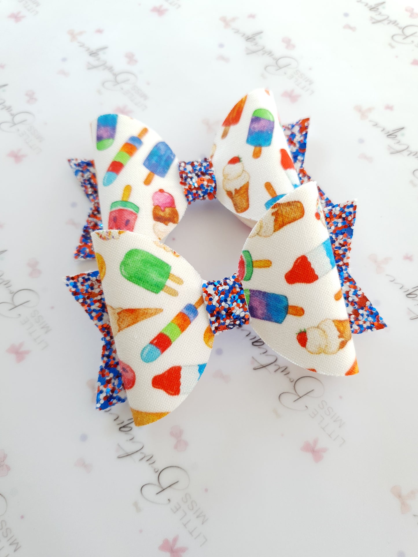 Soda Pop Ice Cream Bow