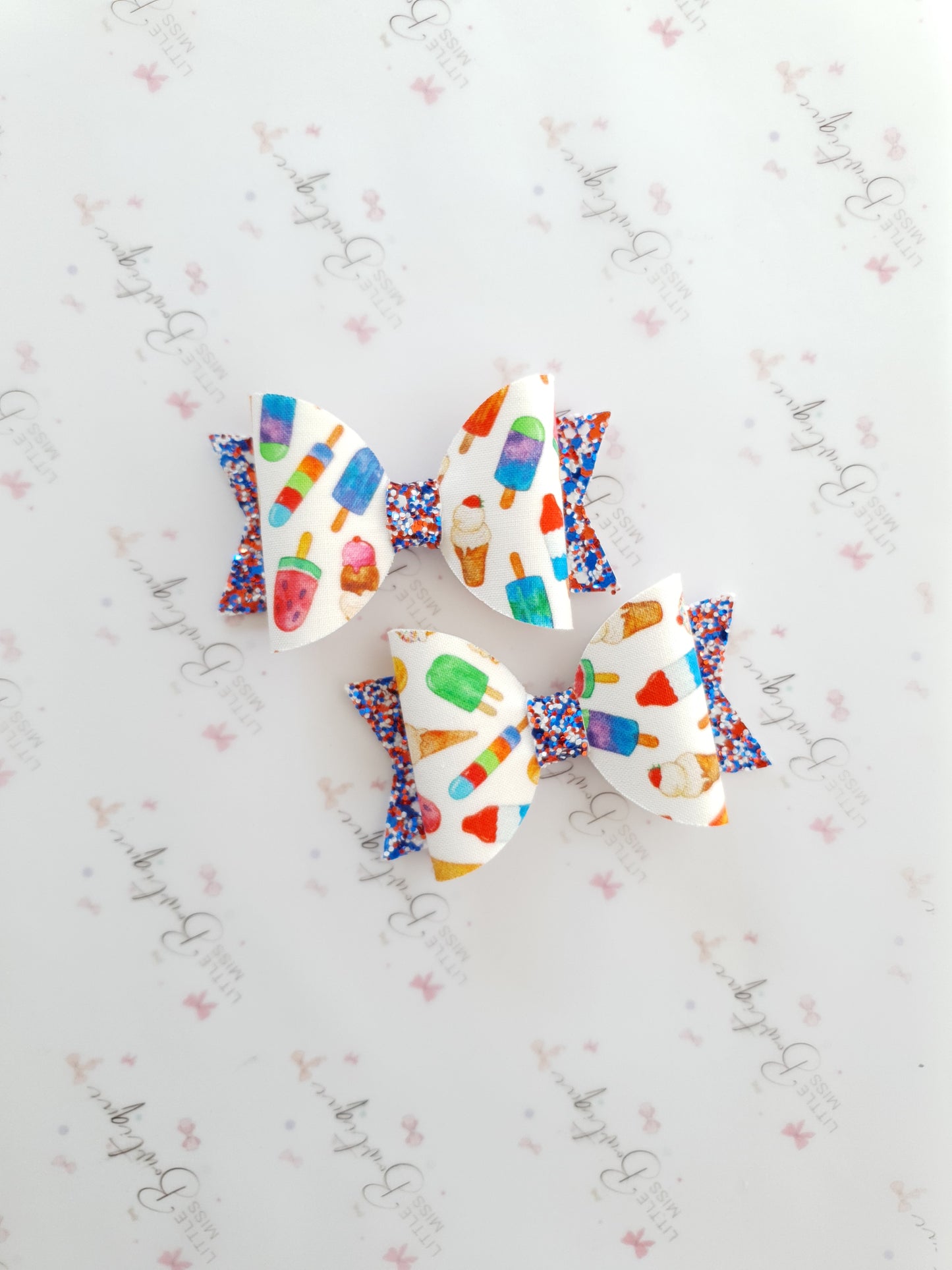 Soda Pop Ice Cream Bow