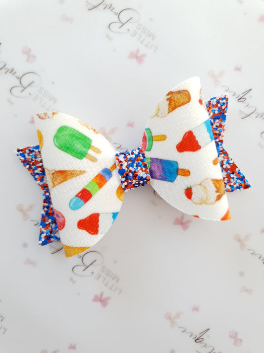 Soda Pop Ice Cream Bow