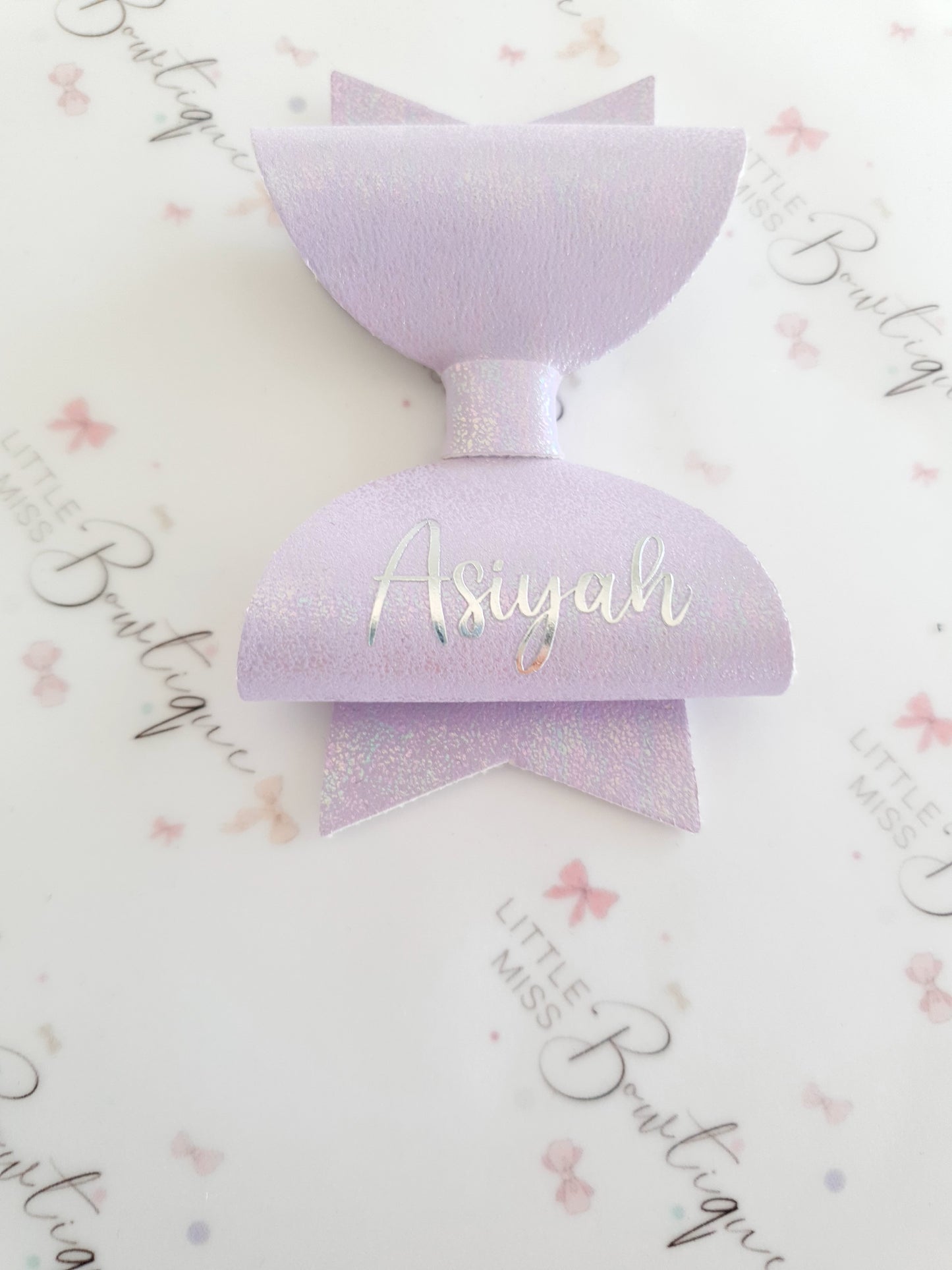 Personalised Holographic Bow Set