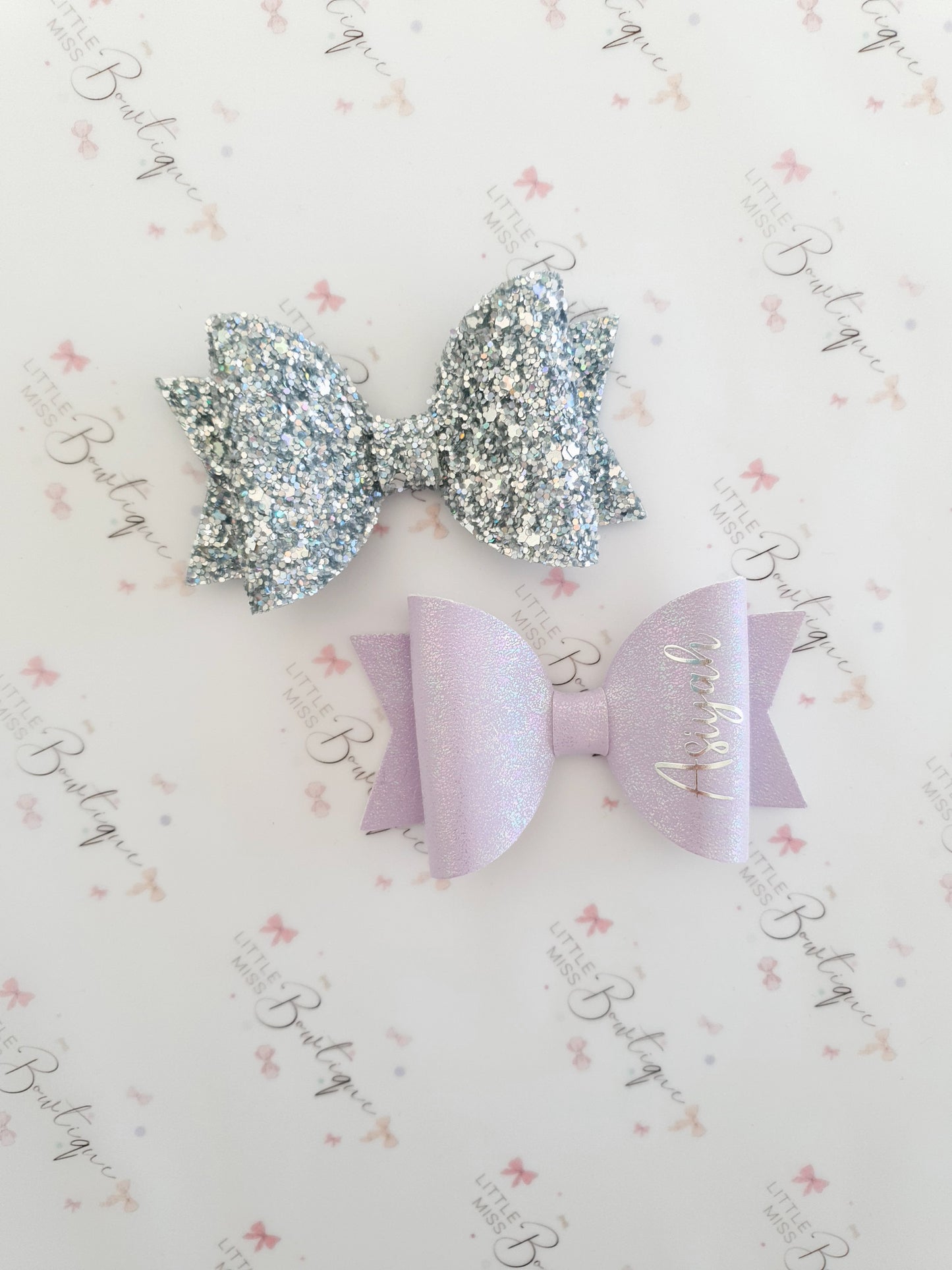 Personalised Holographic Bow Set