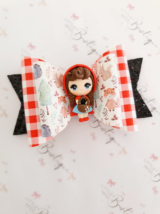 Red Hood Fairy tale Bow