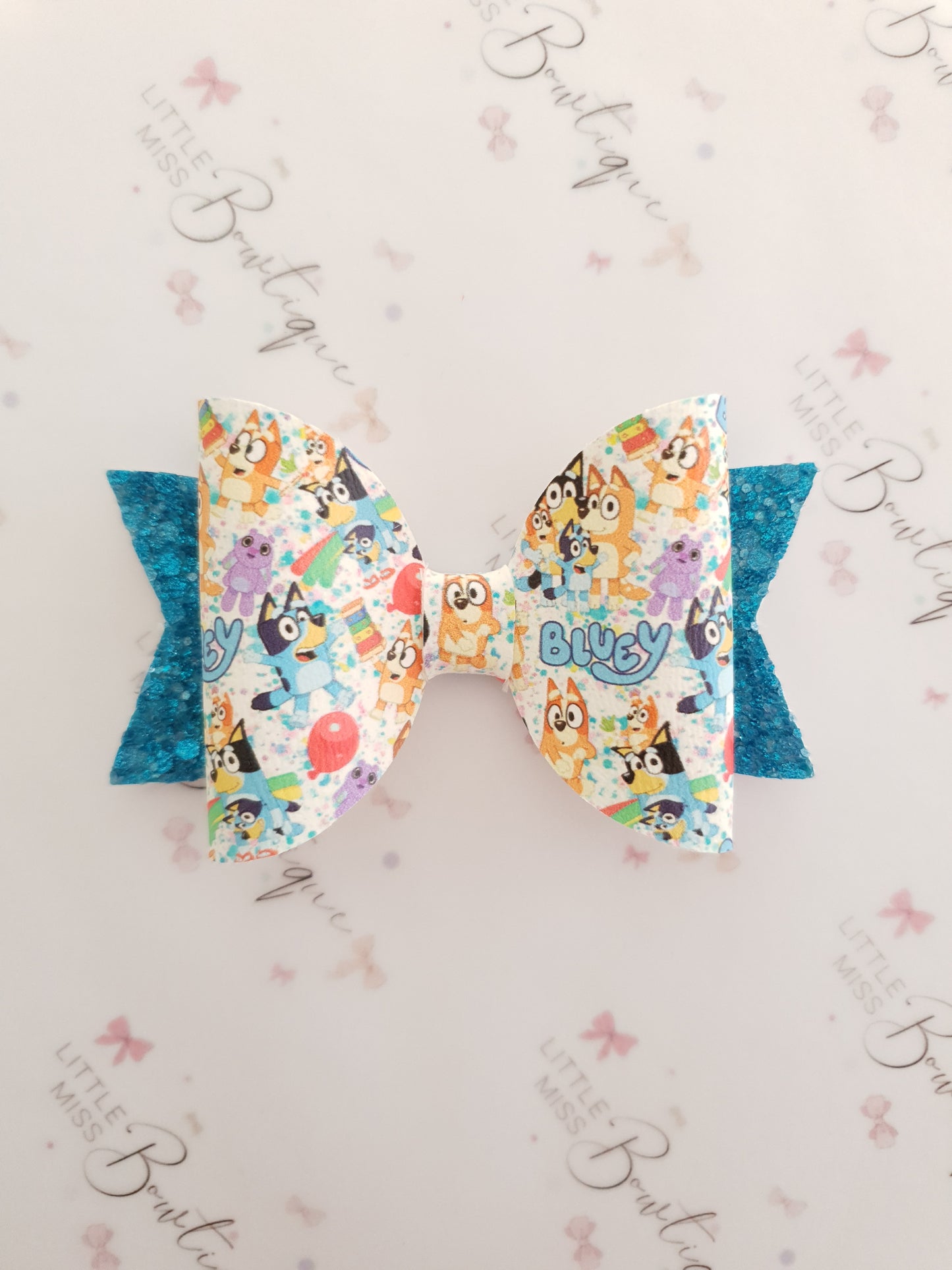 Bluey Sparkle Bows