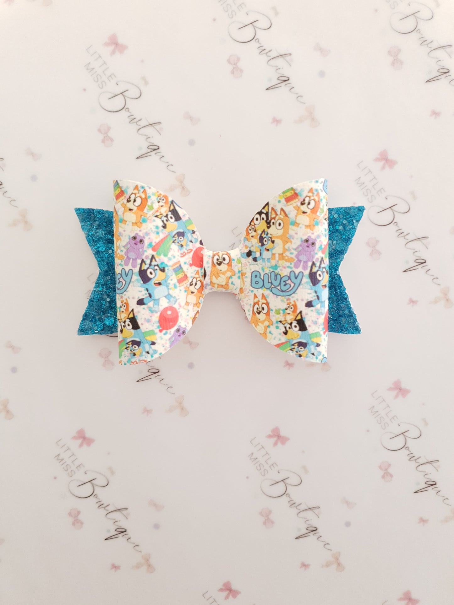 Bluey Sparkle Bows