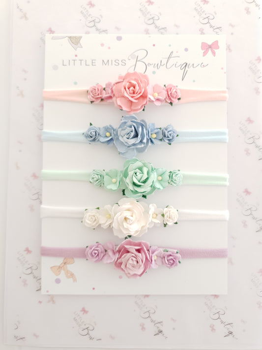 Mulberry Floral headbands