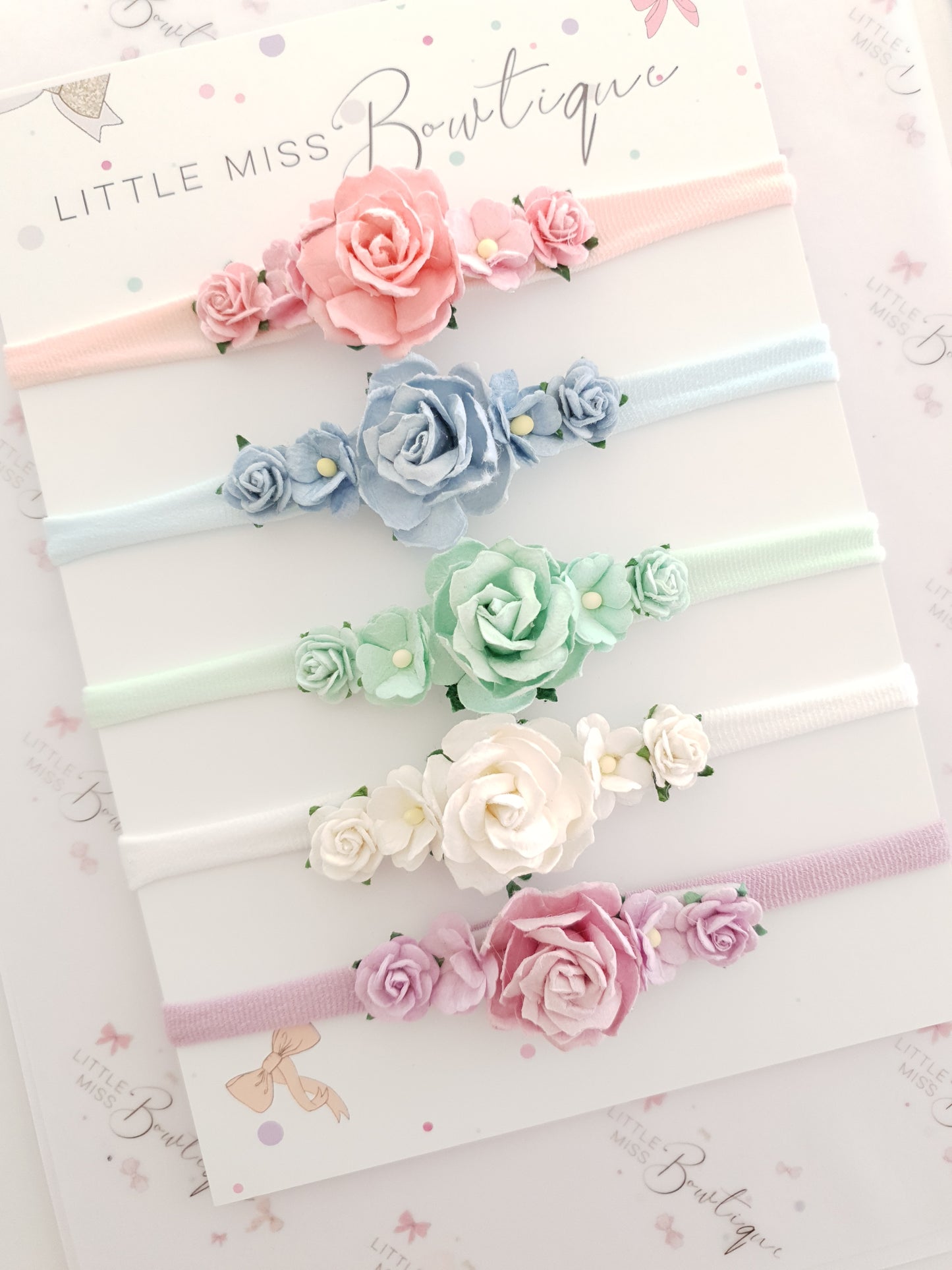 Mulberry Floral headbands