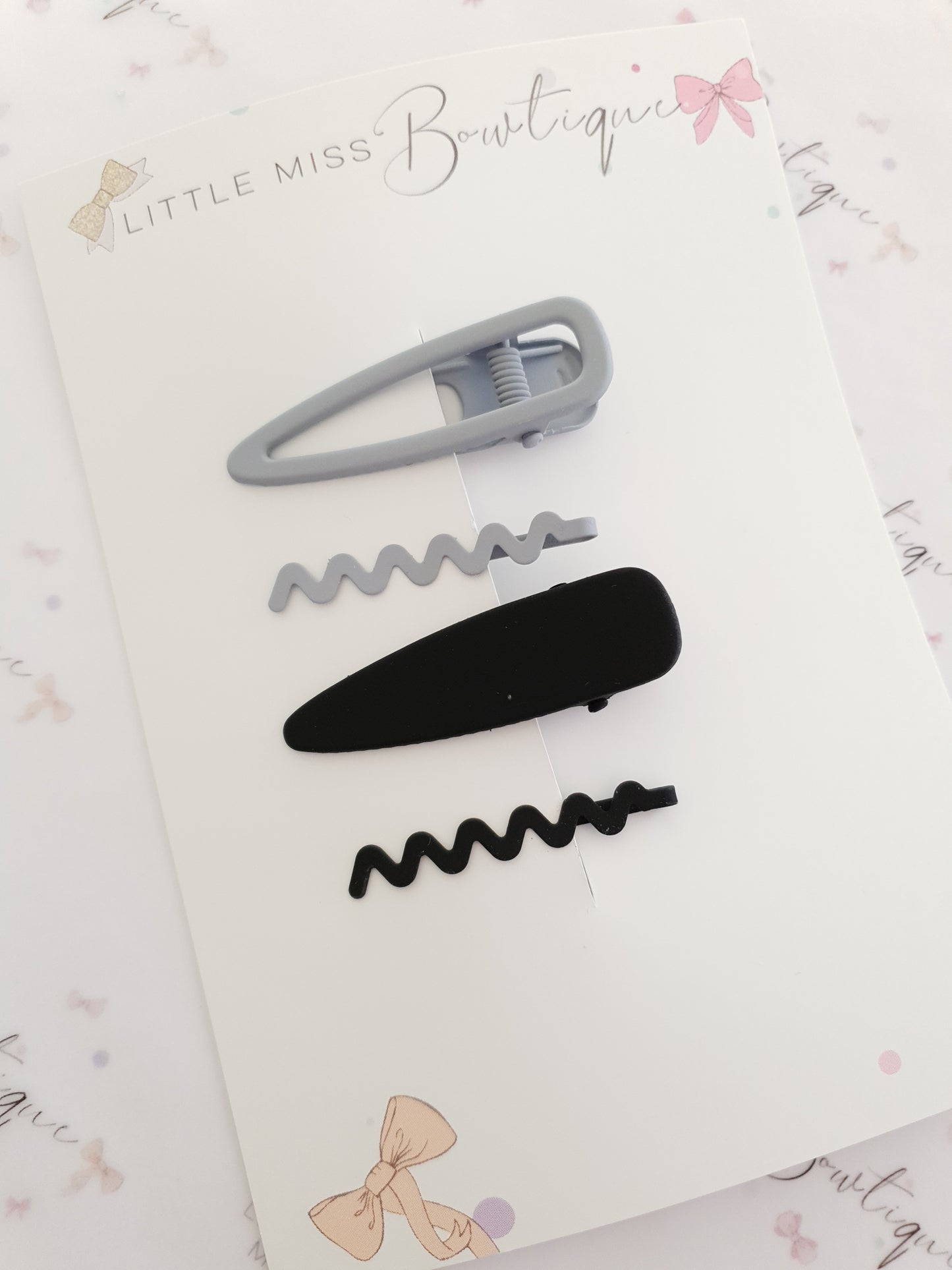 Matte fringe Clip Sets