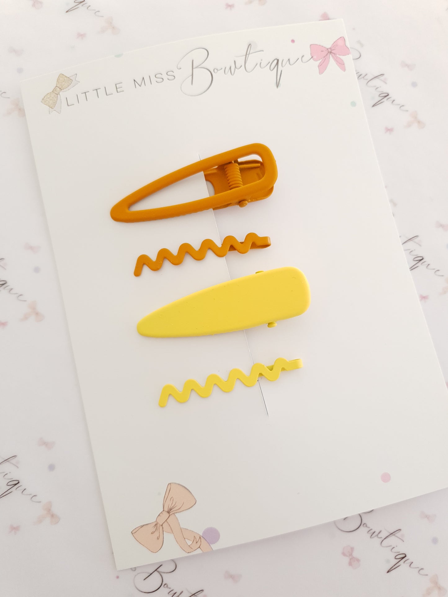 Matte fringe Clip Sets