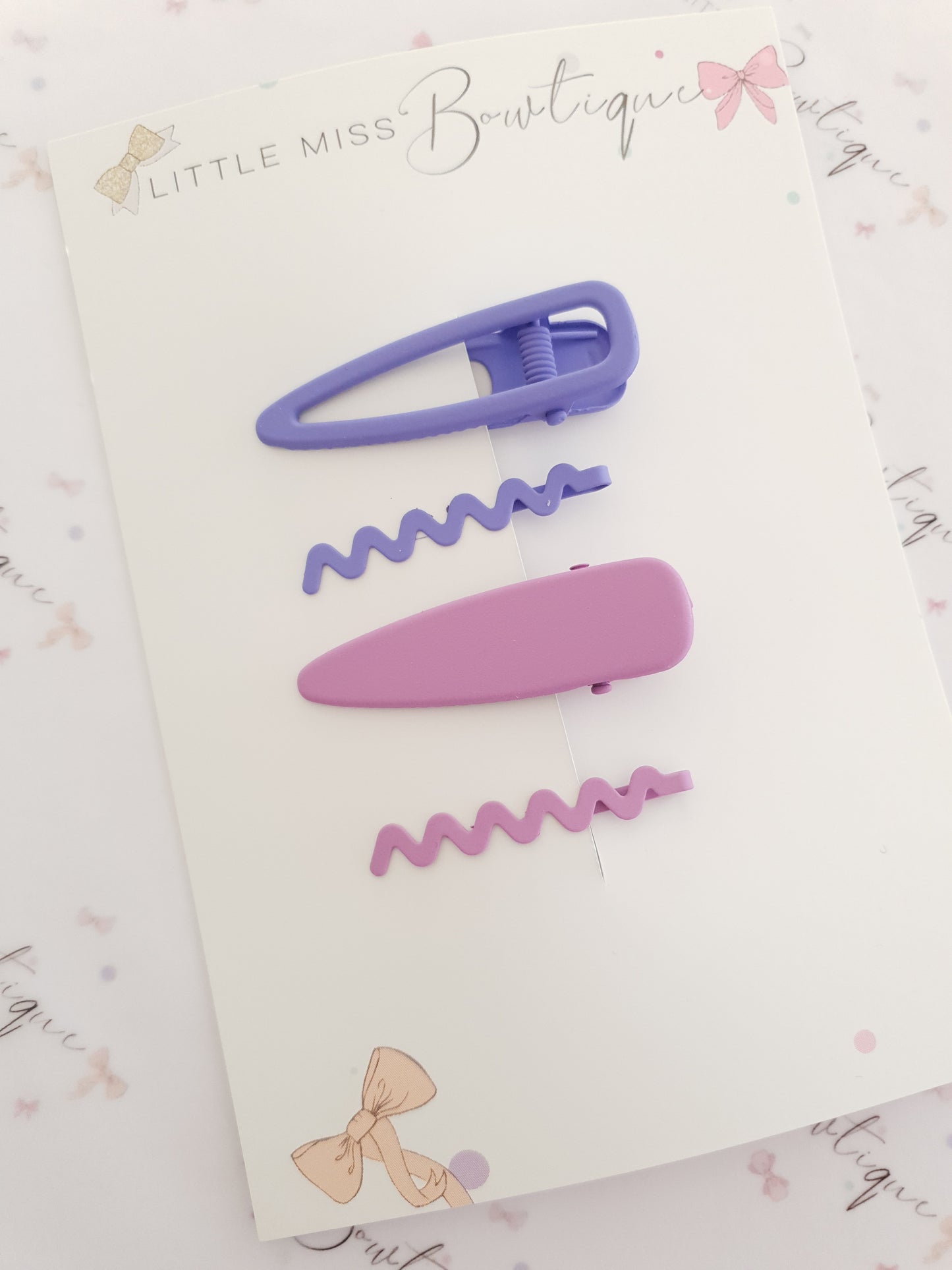 Matte fringe Clip Sets