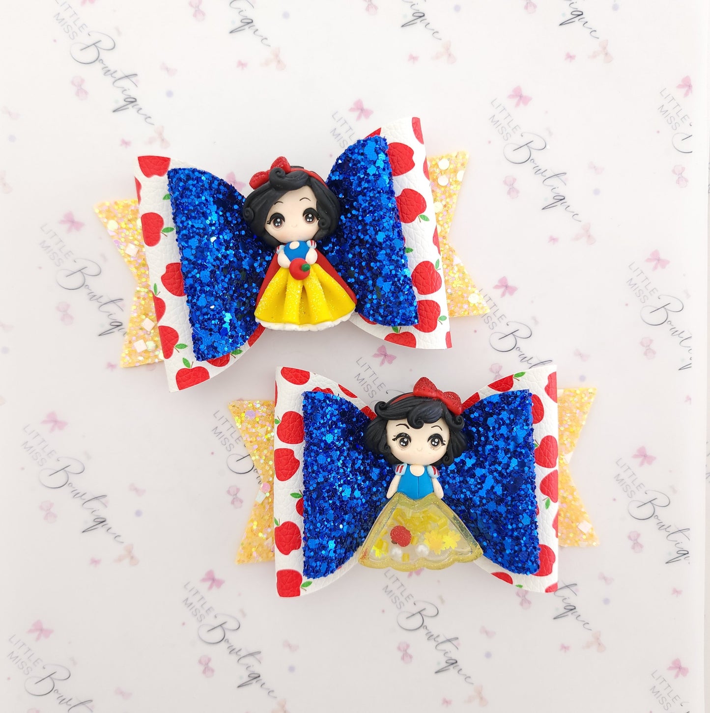Luxe Snow White Inspired Bow (2 Styles)