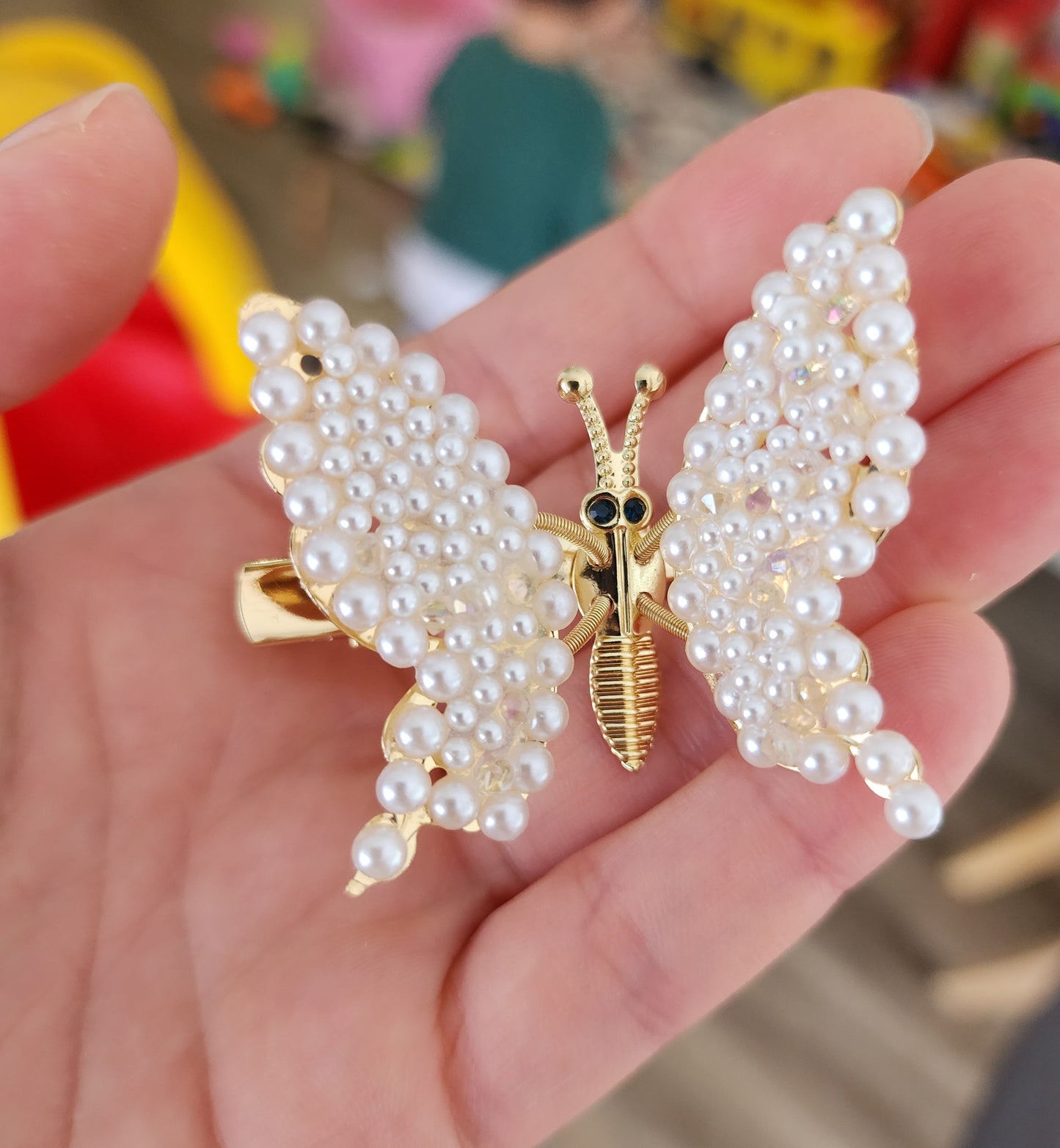 Rhinestone Vintage Butterfly Clip (3 styles)