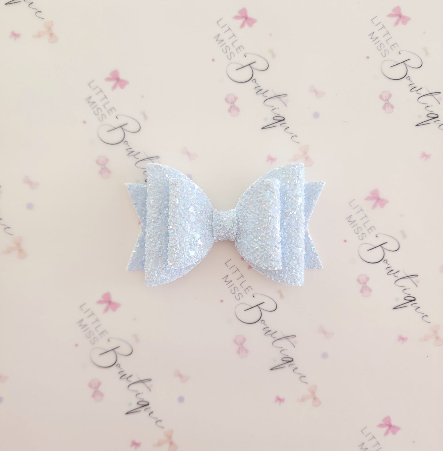 Pastel Gelato Glitter Bows