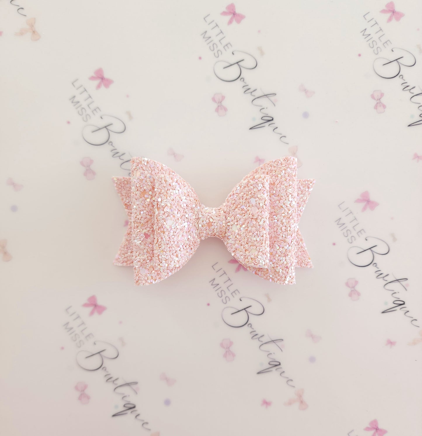 Pastel Gelato Glitter Bows