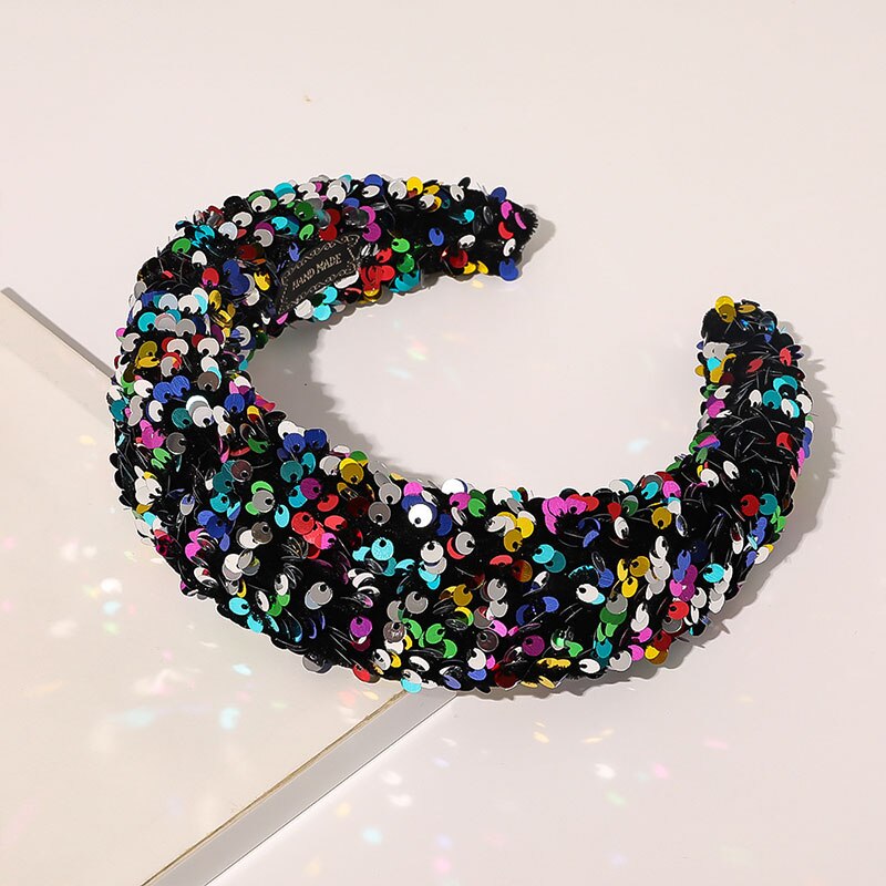 Rainbow Sequin Headband