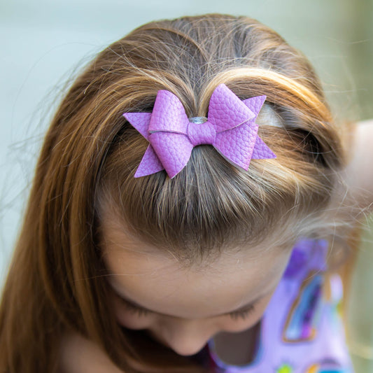 Mauve Belle Bow