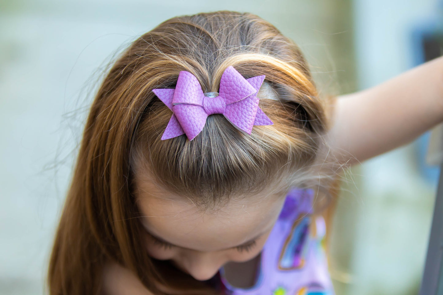 Mauve Belle Bow