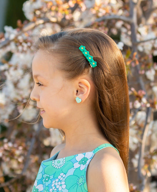 Daisy Fringe Clips (18 Colours)