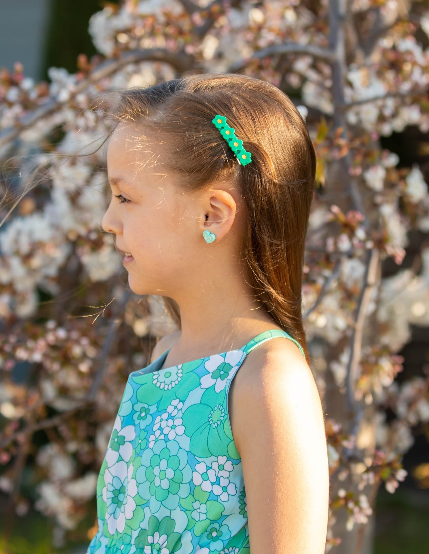 Daisy Fringe Clips (18 Colours)