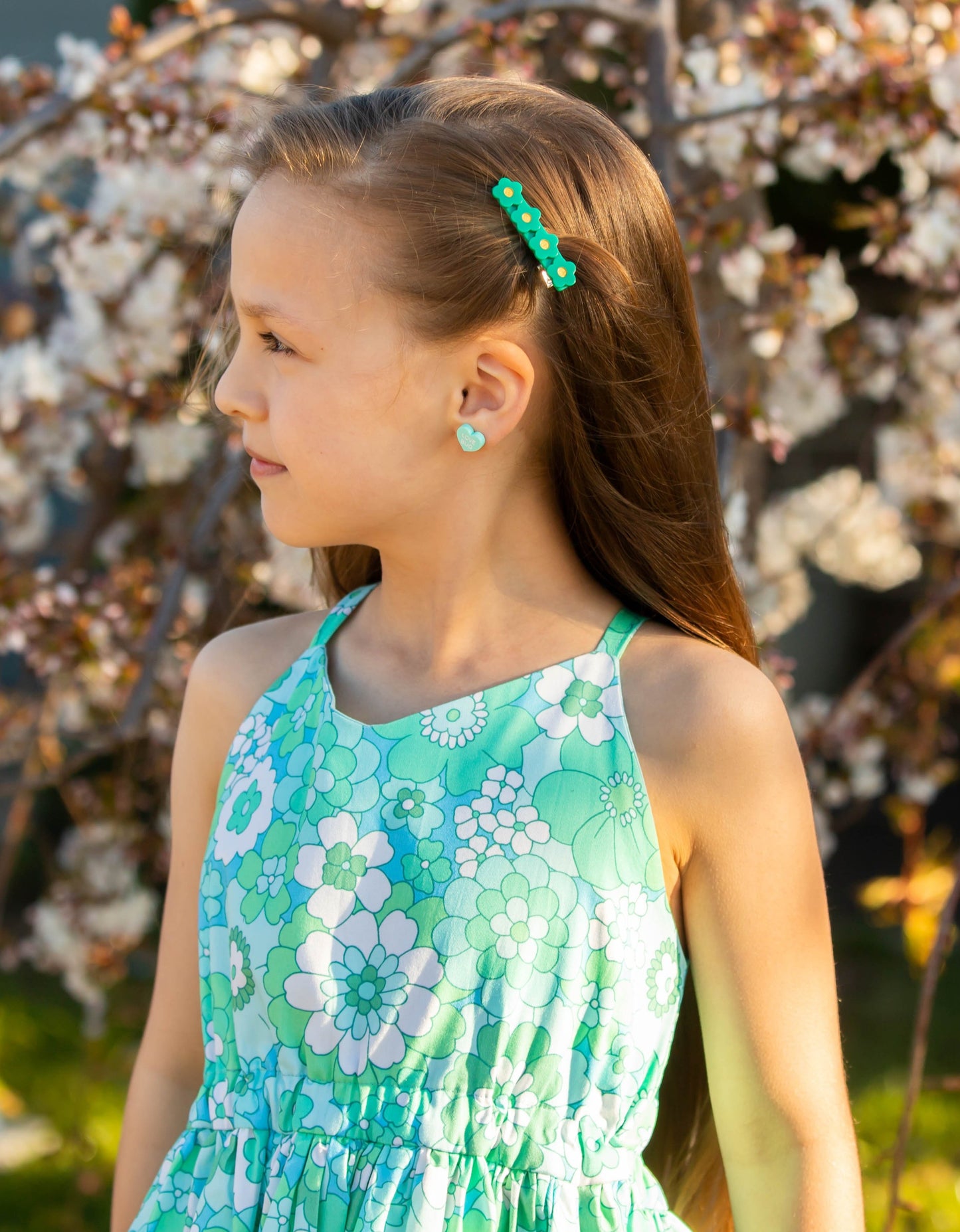 Daisy Fringe Clips (18 Colours)
