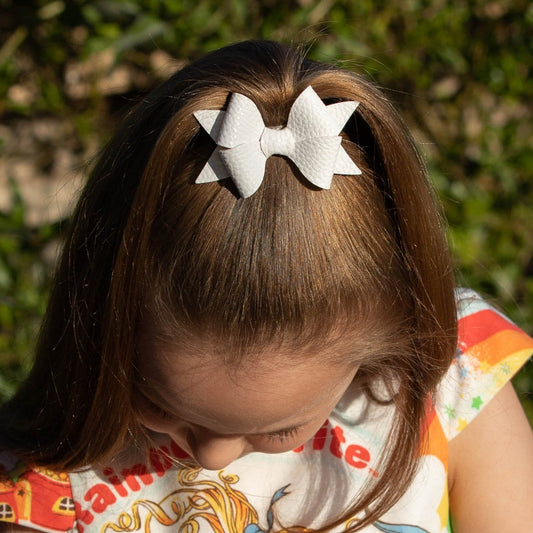 White Belle Bow