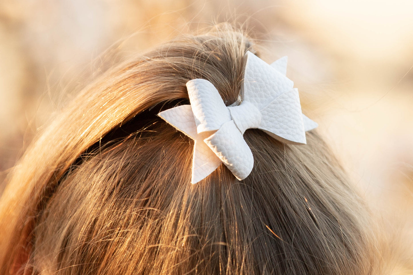 White Belle Bow