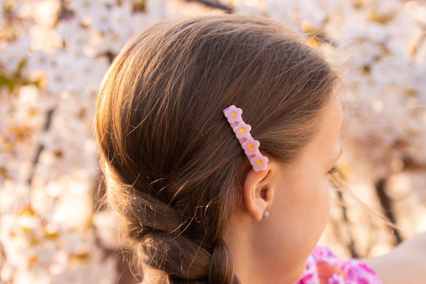 Daisy Fringe Clips (18 Colours)