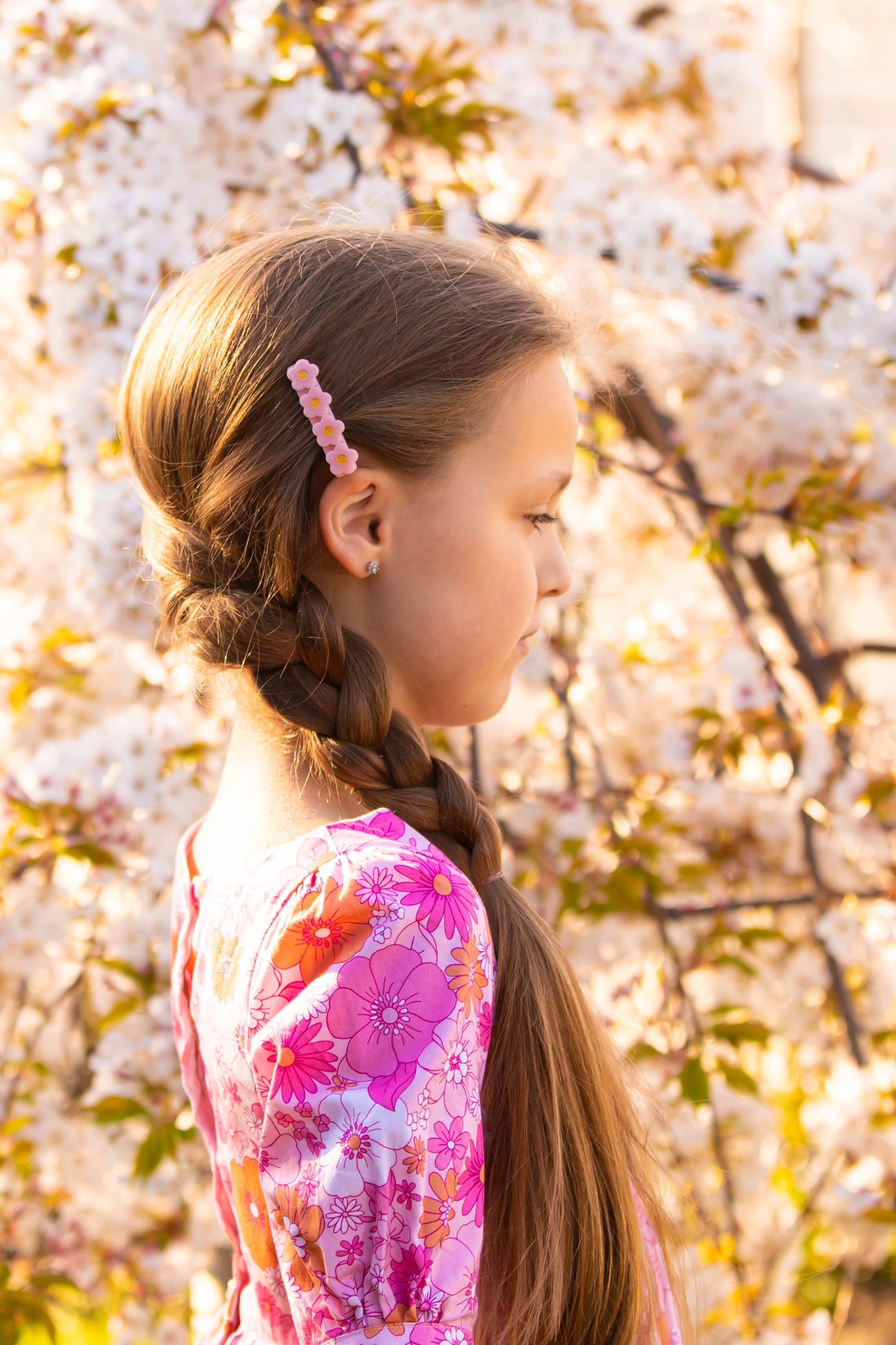 Daisy Fringe Clips (18 Colours)