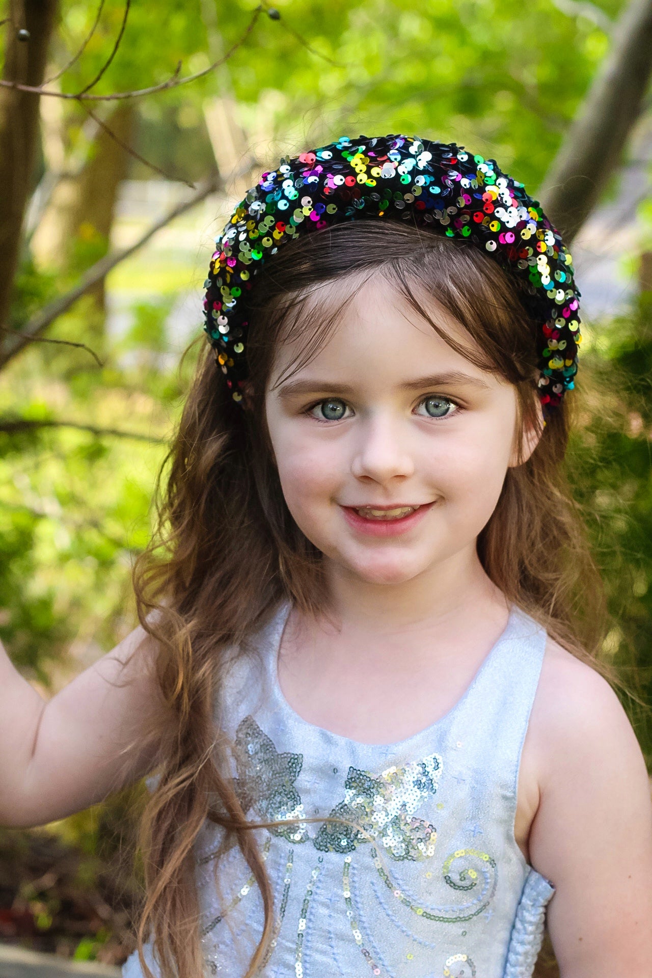 Rainbow Sequin Headband