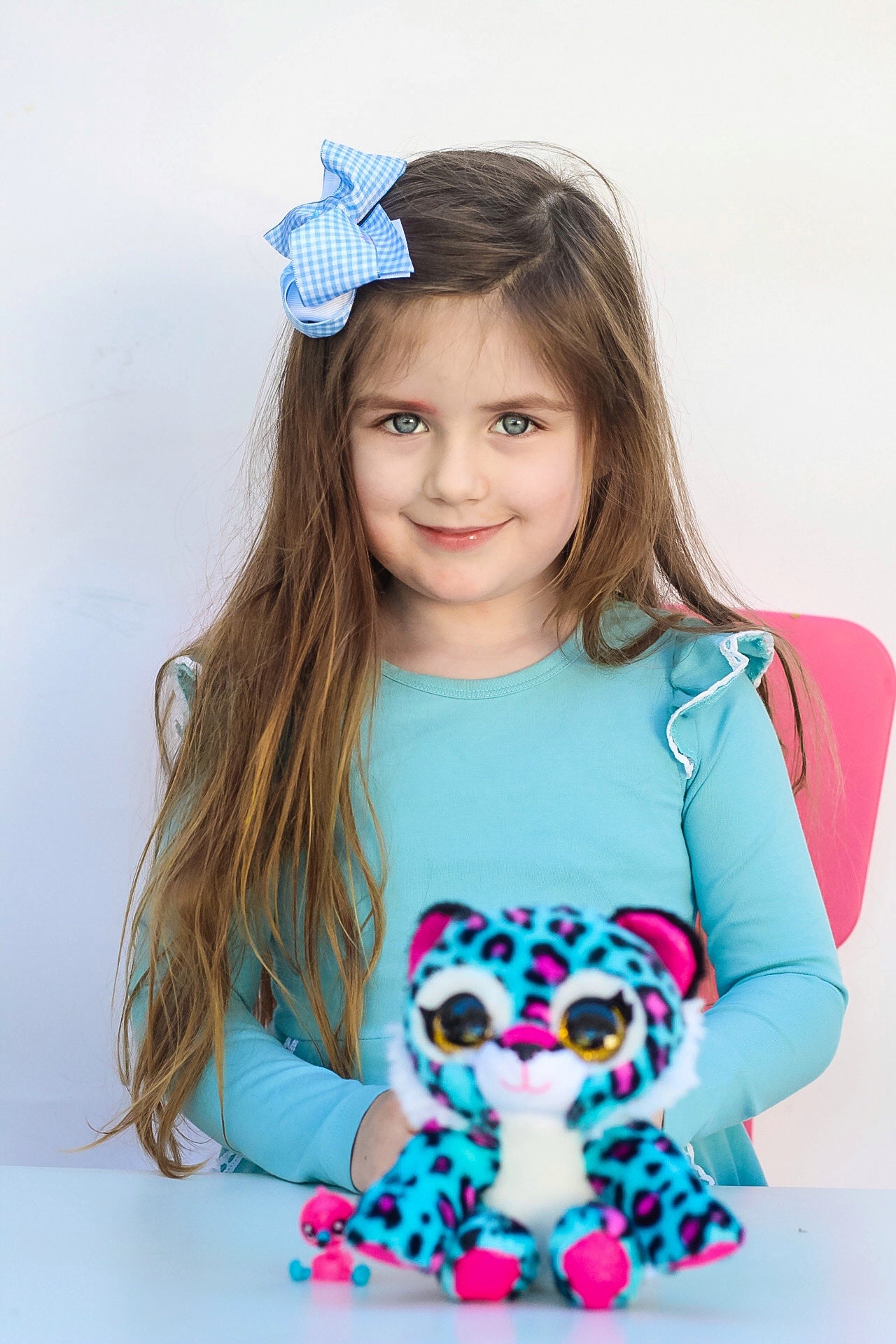 Ribbon Gingham Bows - 8 Colours