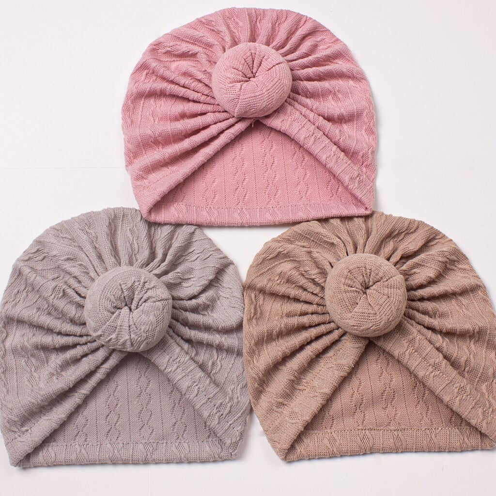 Cable Knit Baby Turban