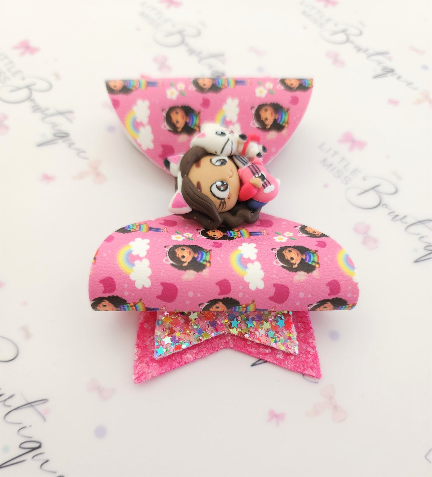 Gabby Inspired Clay Bows (6 characters/options)