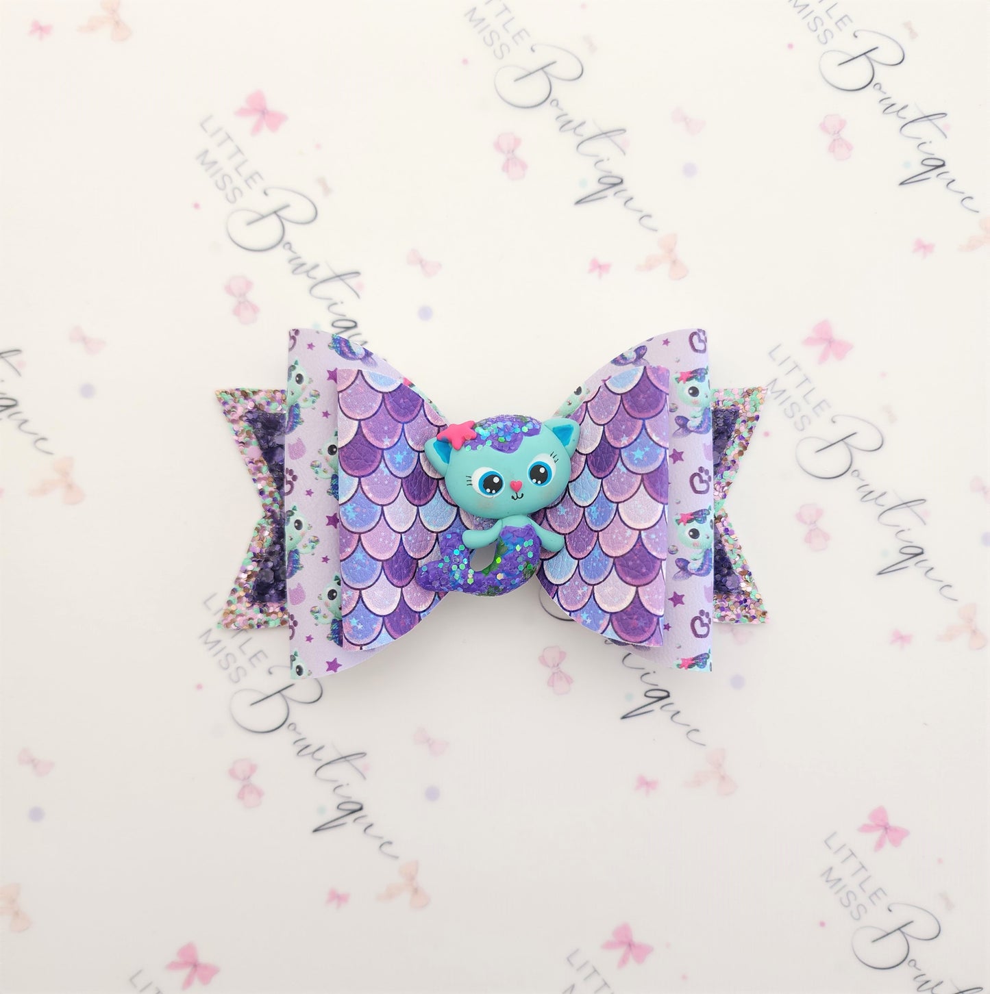 Gabby Inspired Clay Bows (6 characters/options)