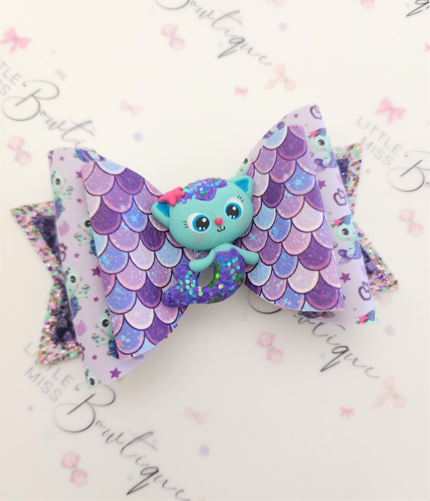Gabby Inspired Clay Bows (6 characters/options)