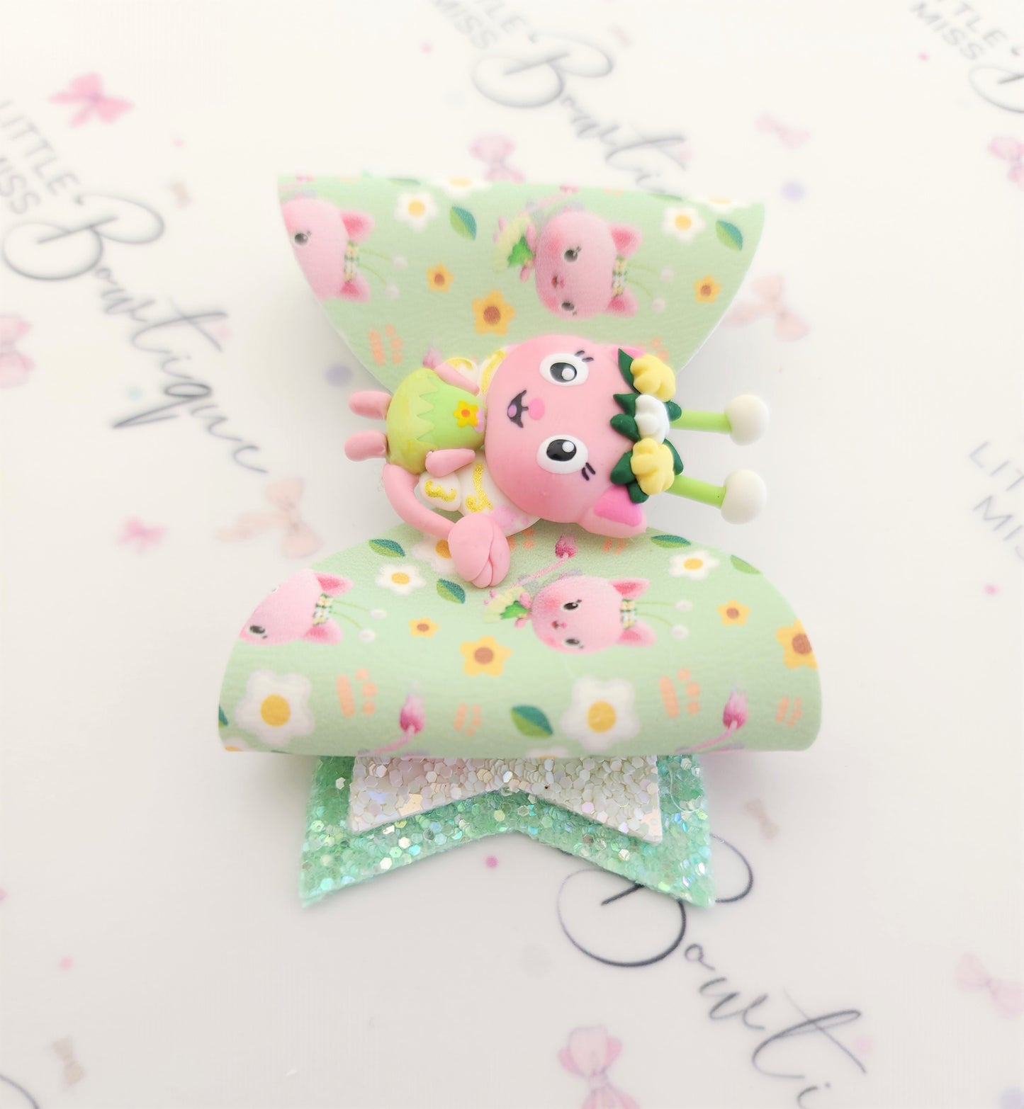 Gabby Inspired Clay Bows (6 characters/options)